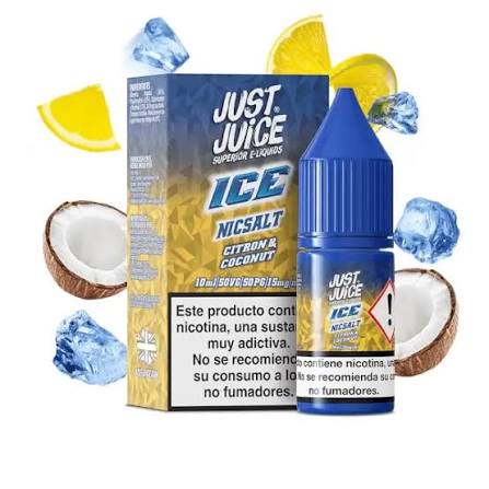 [99658164] JUST JUICE SALTS ICE CITRON COCONUT 11MG 10ML