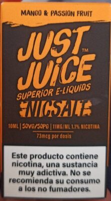 SALES DE NICOTINA 11 MG PASION FRUIT MANGO