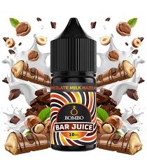 BOMBO BAR JUICE CHOCOLATE MILK HAZELNUT 30 ML