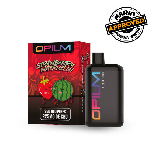 OPIUM STRAWBERRY WATERMELON 3ML 900 PUFF 225MG CBD