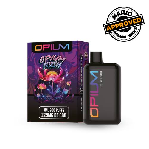 OPIUM KUSH 3ML 900 PUFF 225MG DE CBDE