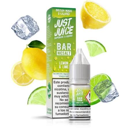 [99664399] JUST JUICE BAR SALTS LEMON LIME 10MG 10ML